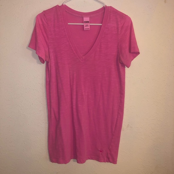 PINK Victoria's Secret Tops - Vs pink vneck